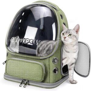 Cat Backpack Carrier Breathable Cat Carrier Large Space Bubble Pet Backpack
